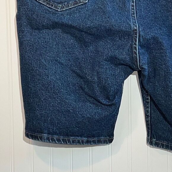 Wrangler Jeans Shorts Mens 44X10 Relaxed Fit Blue Pockets - Picture 8 of 10